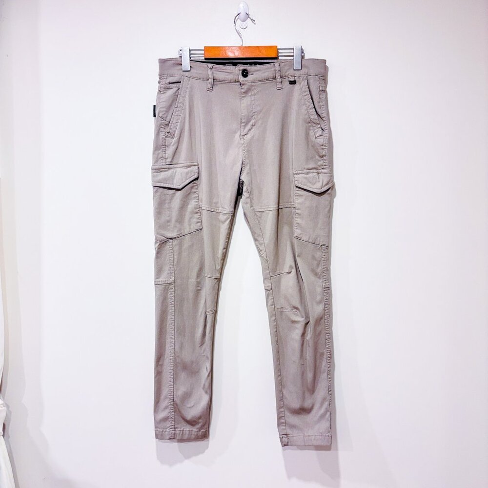 PROJEK RAW Beige cargo pants men |‎ Utility casual style | Size 34 *